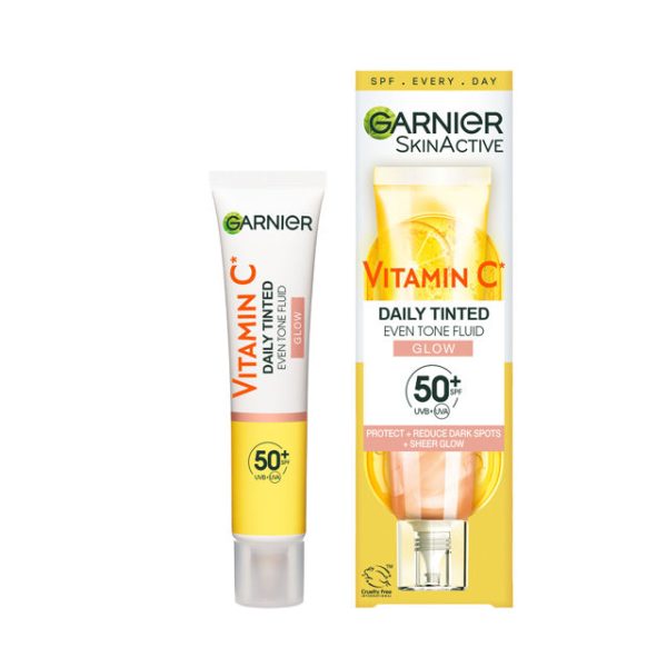 ضدآفتاب فلوئیدی ویتامین سی گارنیر SPF50